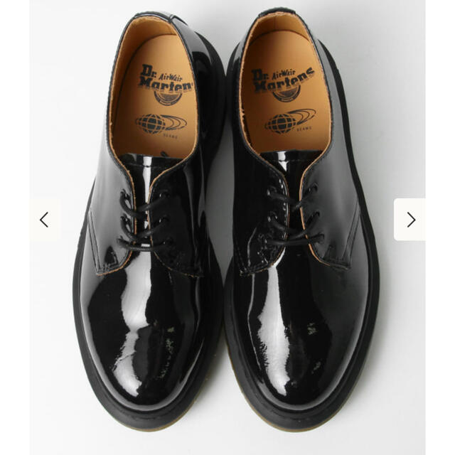 ローファー/革靴 Dr.Martens × Ray BEAMS 別注パテント3EYEシューズ
