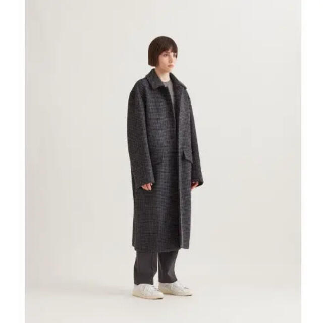 sacai(サカイ)のATON air double melton loden coat レディースのジャケット/アウター(ロングコート)の商品写真