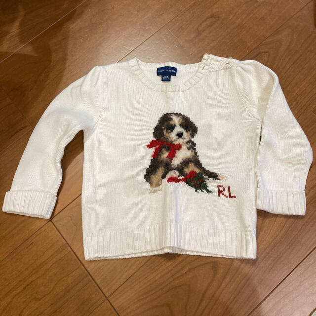 Ralph Lauren(ラルフローレン)のラルフローレン  セーター キッズ/ベビー/マタニティのキッズ服女の子用(90cm~)(ニット)の商品写真