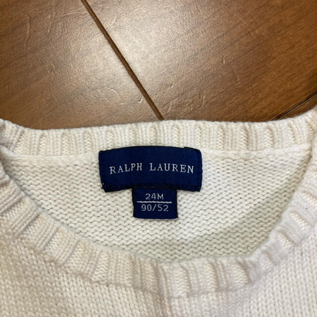 Ralph Lauren(ラルフローレン)のラルフローレン  セーター キッズ/ベビー/マタニティのキッズ服女の子用(90cm~)(ニット)の商品写真