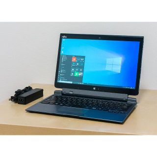 フジツウ(富士通)の富士通Q775/K 着脱式キーボード カメラ無線corei5/SSD 497(タブレット)