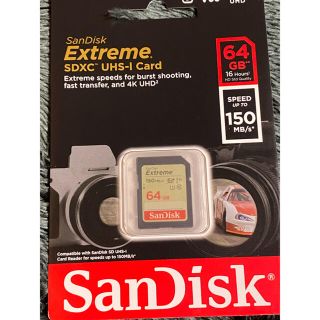 サンディスク(SanDisk)のsundisk SDカード　64GB(その他)