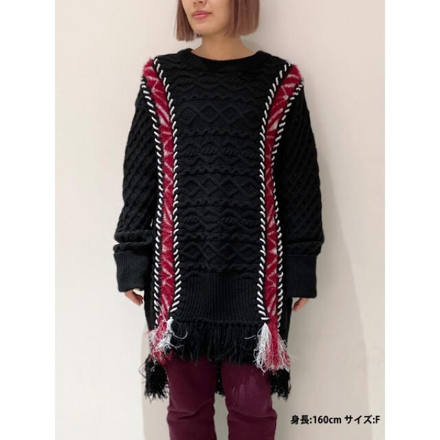 PAMEO POSE(パメオポーズ)の【GW値下げ】パメオポーズ PAMEOPOSE Odette Sweater レディースのトップス(ニット/セーター)の商品写真