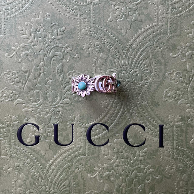 Gucci(グッチ)の【ショッパー付】Gucci フラワーリング　13号 レディースのアクセサリー(リング(指輪))の商品写真