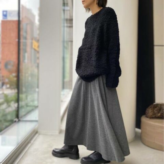 L'Appartement DEUXIEME CLASSE(アパルトモンドゥーズィエムクラス)のhiyo様専用アパルトモン Wool Asymmetry Skirt レディースのスカート(ロングスカート)の商品写真