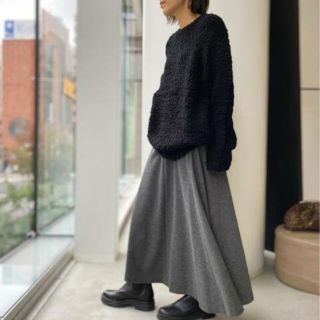 アパルトモンドゥーズィエムクラス(L'Appartement DEUXIEME CLASSE)のhiyo様専用アパルトモン Wool Asymmetry Skirt(ロングスカート)