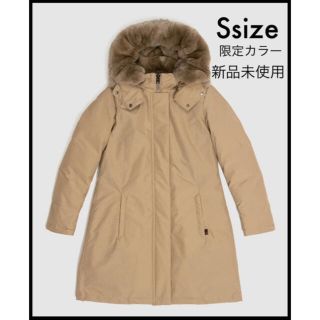 ウールリッチ(WOOLRICH)のウールリッチ WOOLRICH ボウブリッジ ゴールドカーキ S(ダウンコート)