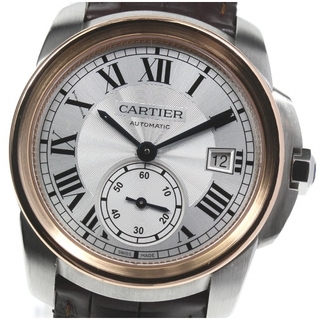 カルティエ(Cartier)の☆良品 カルティエ K18PG カリブル ドゥ カルティエ メンズ 【中古】(腕時計(アナログ))