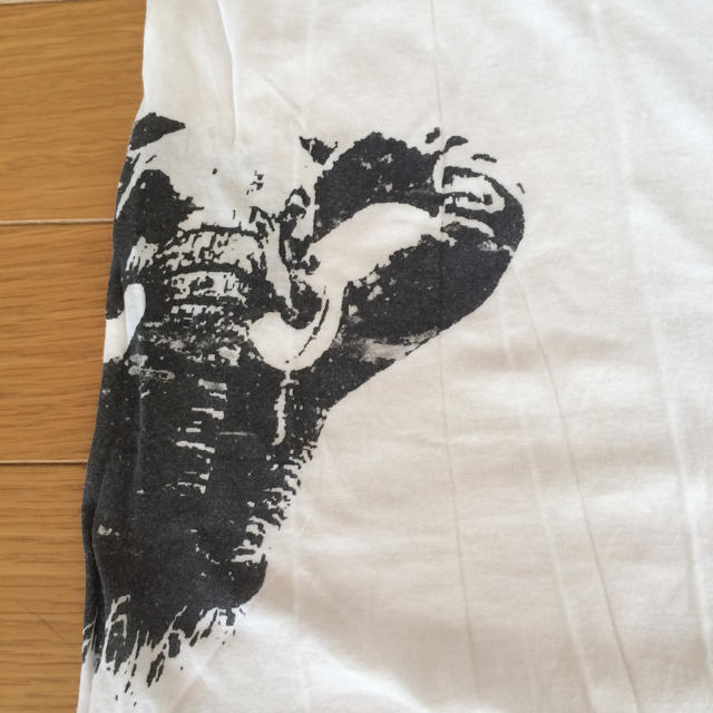 H.P.FRANCE(アッシュペーフランス)のアッシュぺーフランス 白Tシャツ レディースのトップス(Tシャツ(半袖/袖なし))の商品写真