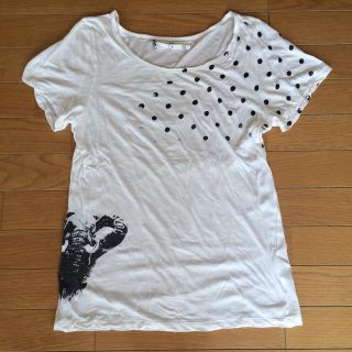 アッシュペーフランス(H.P.FRANCE)のアッシュぺーフランス 白Tシャツ(Tシャツ(半袖/袖なし))