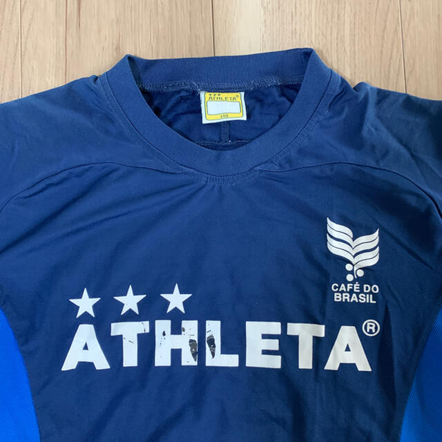 ATHLETA(アスレタ)のayu様専用　アスレタ　140 上下セット　難あり スポーツ/アウトドアのサッカー/フットサル(ウェア)の商品写真