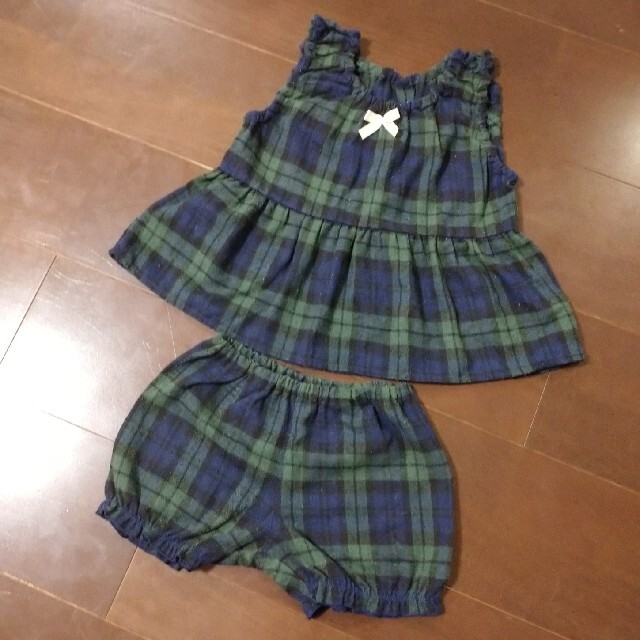 BeBe(ベベ)のbebe チュニック ブルマ セットアップ キッズ/ベビー/マタニティのベビー服(~85cm)(その他)の商品写真