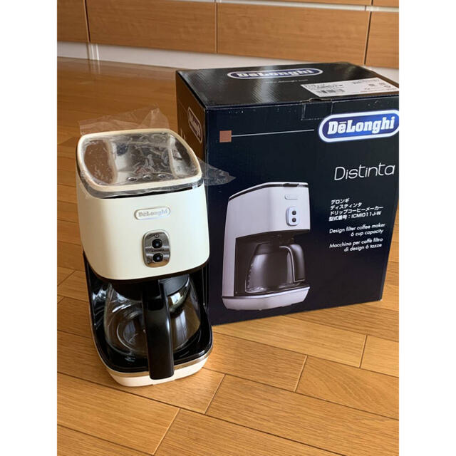 DeLonghi ICMI011J-W WHITE コーヒーメーカー