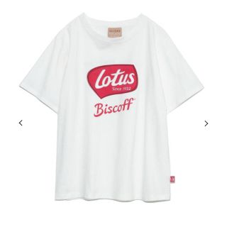 ジェラートピケ(gelato pique)のジェラートピケ　ロータスビスケットTシャツ　レディース(Tシャツ(半袖/袖なし))