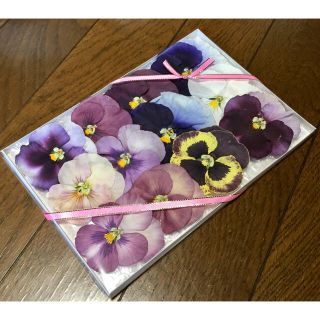 a④  4点限定500円‼️銀の紫陽花が作ったパンジーのドライフラワー(ドライフラワー)