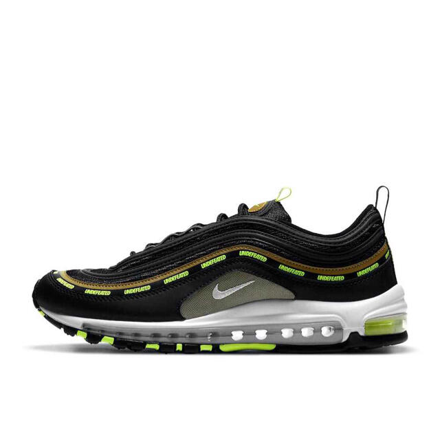 NIKE AIR MAX 97 UNDEFEATED "BLACK" 26.5