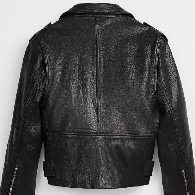 ZARA ザラ リアルレザーオーバーサイズライダースジャケット Mサイズ 正規品 ZARA ザラ リアルレザーオーバーサイズライダースジャケット Mサイズ 正規品