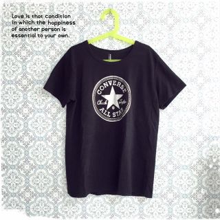 コンバース(CONVERSE)のCONVERSEシルバーロゴTシャツ(Tシャツ(半袖/袖なし))