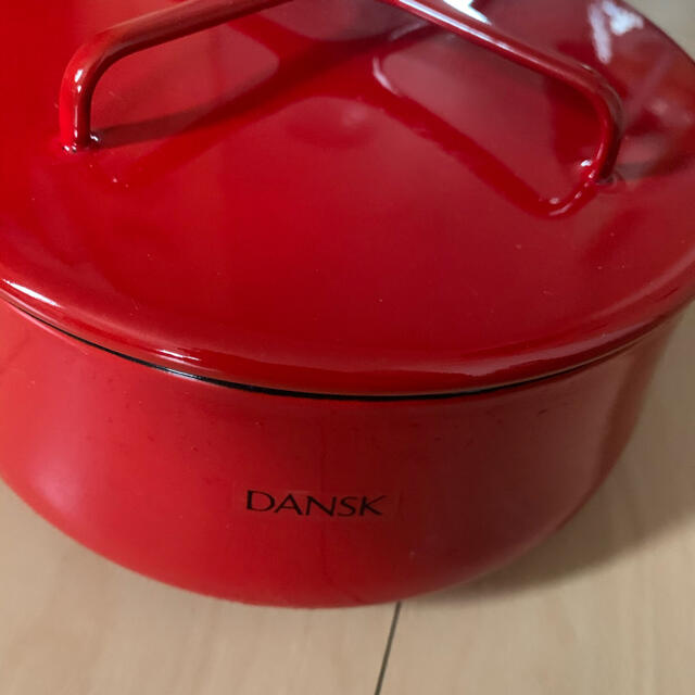 DANSK(ダンスク)のDANSK両手鍋 インテリア/住まい/日用品のキッチン/食器(鍋/フライパン)の商品写真