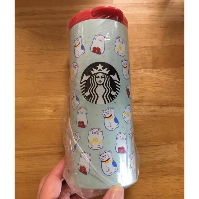 Starbucks Coffee(スターバックスコーヒー)の★ラストセール★スターバックス　タンブラー　招き猫　商売繁盛 インテリア/住まい/日用品のキッチン/食器(タンブラー)の商品写真