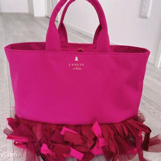 ランバンオンブルー(LANVIN en Bleu)のお値下げ不可❣️ランバン🎀トートバッグ(S)(トートバッグ)