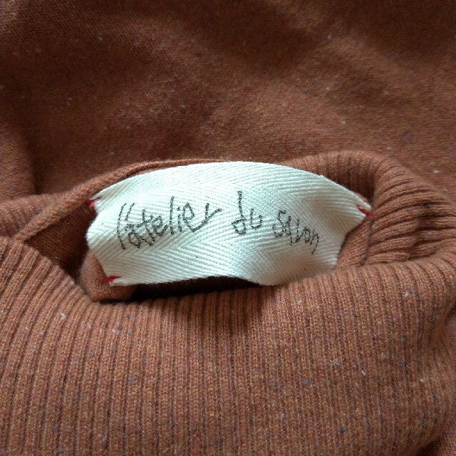 l'atelier du savon(アトリエドゥサボン)の裾ラウンド カシミヤネップタートル レディースのトップス(ニット/セーター)の商品写真