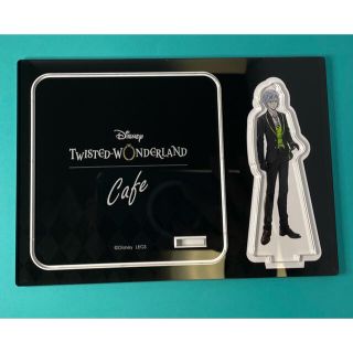 ディズニー(Disney)のシルバー ツイステカフェ アクリルスタンドコースター(その他)