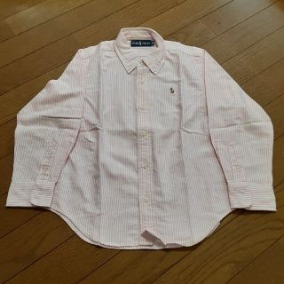 ラルフローレン(Ralph Lauren)のラルフローレン　ストライプシャツ　120cm(ブラウス)