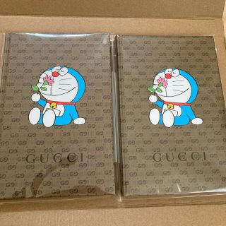 ショウガクカン(小学館)の即日発送♡GUCCI♡ドラえもん　ノート　2冊セット♡グッチ(キャラクターグッズ)