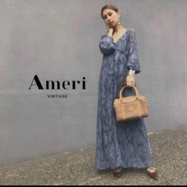 Ameri VINTAGE(アメリヴィンテージ)の専用AMERI 2WAY LAYLA LACE DRESSレースワンピ レディースのワンピース(ロングワンピース/マキシワンピース)の商品写真