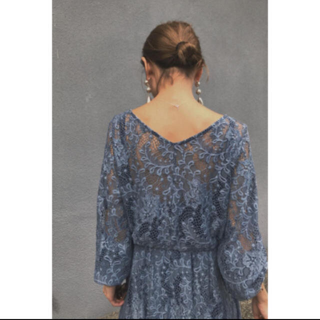 Ameri VINTAGE(アメリヴィンテージ)の専用AMERI 2WAY LAYLA LACE DRESSレースワンピ レディースのワンピース(ロングワンピース/マキシワンピース)の商品写真