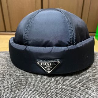 プラダ(PRADA)のprada ナイロンビーニー(ニット帽/ビーニー)