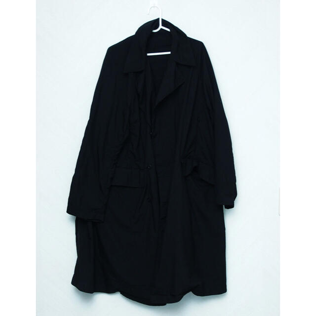 teatora テアトラ device coat デバイスコート 黒 46 - ステンカラーコート