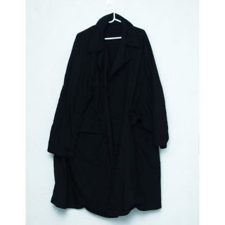 コモリ(COMOLI)のteatora テアトラ device coat デバイスコート 黒 46(ステンカラーコート)