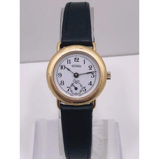 テクノス(TECHNOS)のT249 TECHNOS  テクノス 18K GOLD レディースクォーツ腕時計(腕時計)