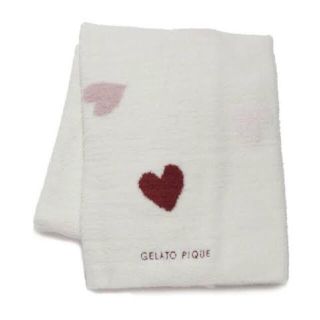 ジェラートピケ(gelato pique)のレア♡パウダーハートジャガードブランケット(ルームウェア)