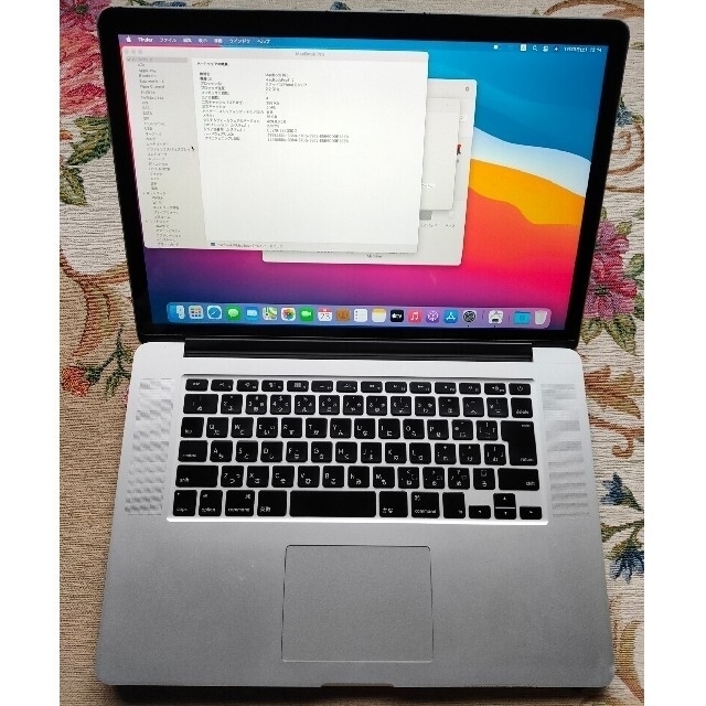 Macbook pro 15インチ 2014 16GB バッテリ新品!