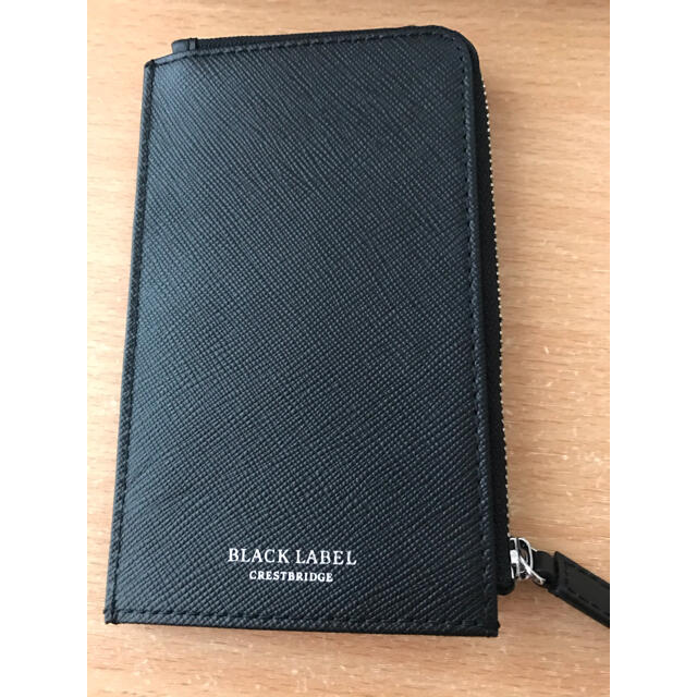 BLACK LABEL CRESTBRIDGE(ブラックレーベルクレストブリッジ)の【新品・未使用】ブラックレーベルクレストブリッジ ブラック　スマートウォレット メンズのファッション小物(名刺入れ/定期入れ)の商品写真