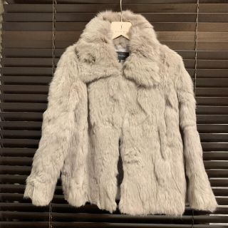 【新品・タグ付き】JILL STUART フェイクファーコート ホワイト S