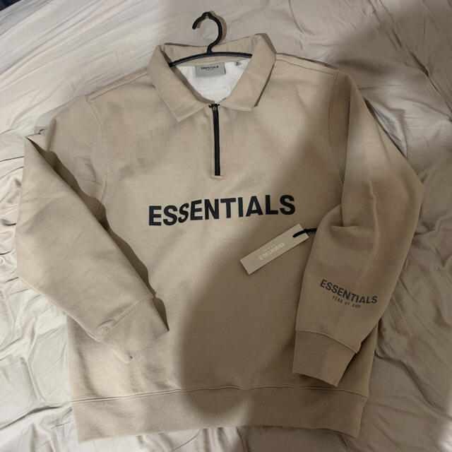 FEAR OF GOD - essentials エッセンシャルズ ハーフジップ スウェット