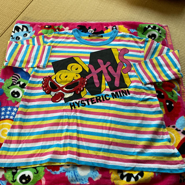 HYSTERIC MINI(ヒステリックミニ)のAラインロンT キッズ/ベビー/マタニティのキッズ服女の子用(90cm~)(Tシャツ/カットソー)の商品写真