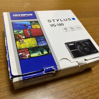 オリンパス(OLYMPUS)のOLYMPUS デジタルカメラ VG-180 ブラック(コンパクトデジタルカメラ)