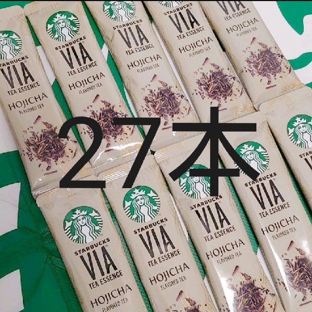 Starbucks Coffee(スターバックスコーヒー)の◇27本◇ スターバックス VIA ヴィア ティーエッセンス ほうじ茶 食品/飲料/酒の飲料(茶)の商品写真