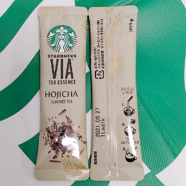 Starbucks Coffee(スターバックスコーヒー)の◇27本◇ スターバックス VIA ヴィア ティーエッセンス ほうじ茶 食品/飲料/酒の飲料(茶)の商品写真