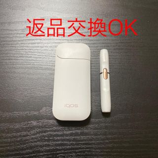 アイコス(IQOS)のA2594番　 アイコス２.４プラス本体ホルダーチャージャーセット　ホワイト(タバコグッズ)