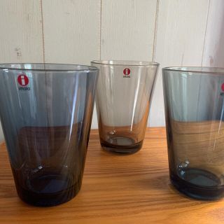 イッタラ(iittala)のイッタラ　カルティオ　グラス　3点(グラス/カップ)