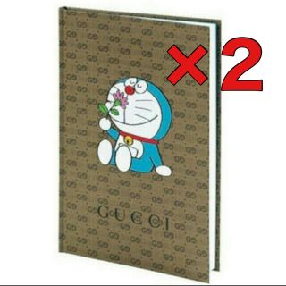 グッチ(Gucci)のGUCCI ドラえもん　ノート　2冊セット(ノート/メモ帳/ふせん)