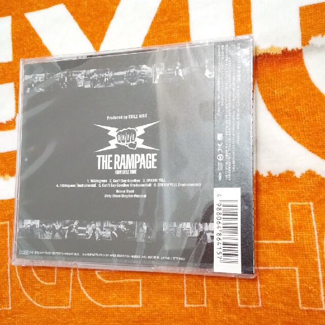 THE RAMPAGE(ザランページ)の100degrees エンタメ/ホビーのCD(ポップス/ロック(邦楽))の商品写真