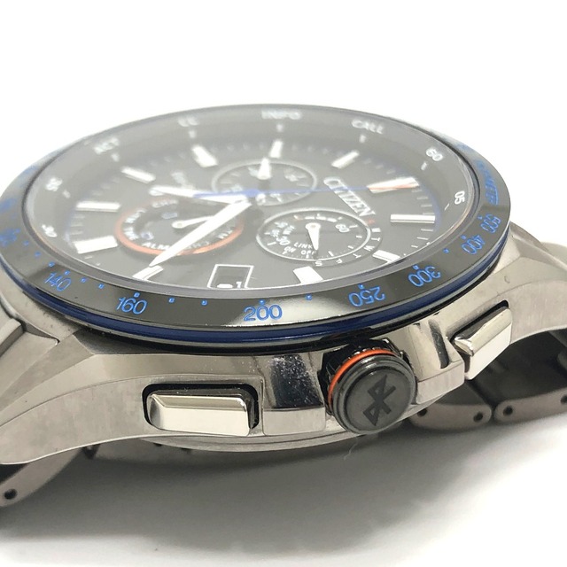 シチズン エコドライブ Bluetooth ソーラー 腕時計  美品