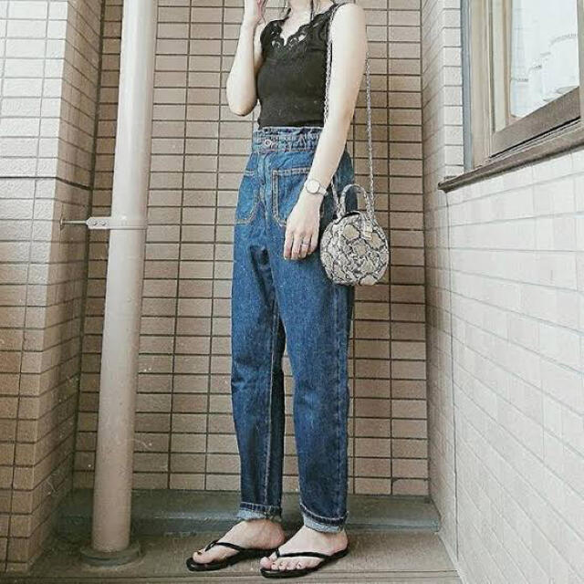 ZARA(ザラ)のZARA ポケット付きバギーデニム レディースのパンツ(デニム/ジーンズ)の商品写真